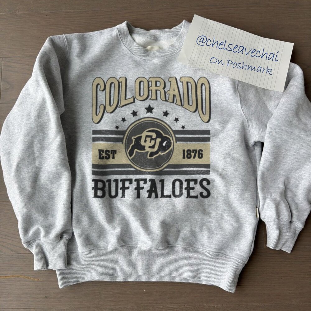 Vintage University of Colorado Buffaloes Unisex Sweatshirt, CU Buffaloes Shirt